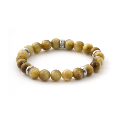 Náramek z kamenů tygří oko MINK109