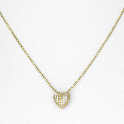 Zlatý náhrdelník AGS175/45